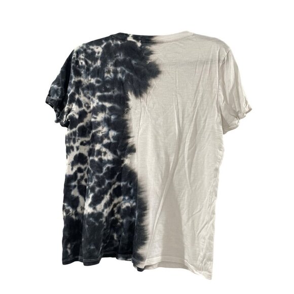 Rock & Republic T shirt Strappy Top Tie Dye white, Blue cotton casual size M - Picture 4 of 6